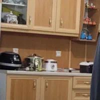 کابینت اشپزخانه جنس چوب بدون پوسیدگی