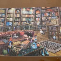 پازل ساخته شده هزار تکه