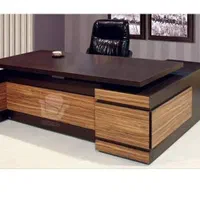 میز صندلی لمسه کوبی مدیریت کارمندی اداری چرخدار