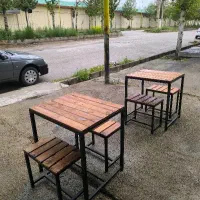 میز صندلی نیمکتی/کافه ای/غذاخوری رستوران کد(98)