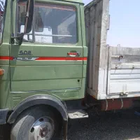 خاور608 مسقف بغل باز شو مدل 1361