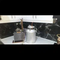 گلاب گیر . دیگ و کندانسور