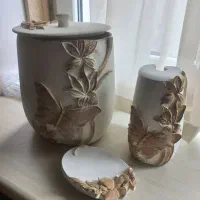 سرویس دستشویی پلی استر ۴ تکه