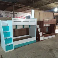 تخت دوطبقه 2طبقه پله منبری پرند