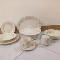 سرویس چینی شش نفره آنتیک نو