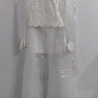 لباس سفید مجلسی