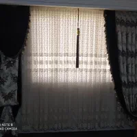 پرده تمیز به همراه کناره
