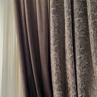 پرده دکوری مخمل ترک