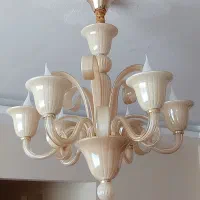 لوستر کریستالی ۶ شاخه