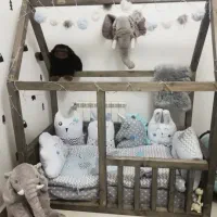 سرویس خواب بچه مونته سوری / تخت بچه