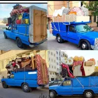 اثاثیه منزل حمل بار اسباب کشی باکارگر باربری نیسان