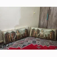 پشتی وهفت سین وحوض سفالی وخوردکن