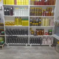 قفسه دکور کتابخانه همه کاره ام دی اف