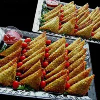 سمبوسه خام برای سرخ کردن