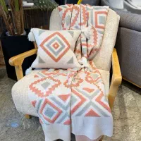 شال طرح پانچ نخ اکرولیک ابعاد۱۴۰*۱۷۰|پرده، رانر، رومیزی|تهران, شهید رجایی|دیوار