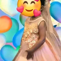 فروش دو عدد لباس عروس کودک