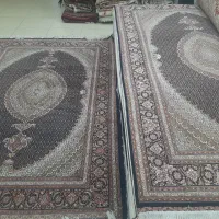 فرش دستباف اقساط جفت ۶متر ماهی تبریز کرک گل ابریشم