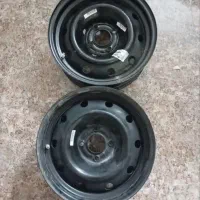 رینگ فابریکی ۲۰۶ با قالپاق با کمک و خطر عقب