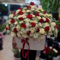 گل طبیعی مصنوعی رز
