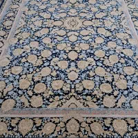 یک جفت فرش ۹متری طلاکوب ۱۲۰۰شانه گلبرجسته