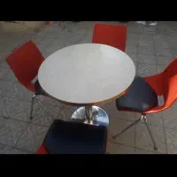 میز صندلی کافه فست فود