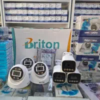 پک ۷ دوربین مداربسته +دستگاه Briton باکلیه تجهیزات