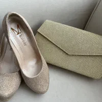 ست کیف و کفش مجلسی سایز ۳۸