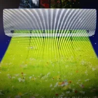 ۲ عدد کولر گازی جنرال گلد ۲۴ هزار