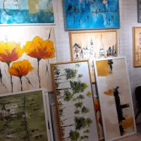 تابلو نقاشی/بوم نقاشی/قاب/حراج تابلو