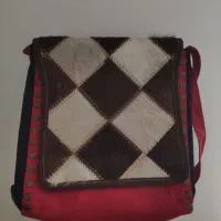 کیف چرم طبیعی دوشی