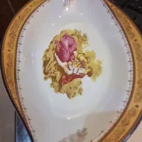 ظرف شیرینی‌خوری چینی زیباوشیک، مناسب پذیرایی ودکور