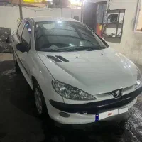 پژو ۲۰۶ مدل ۹۰ بی رنگ بی ضربه