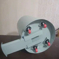 گلدان فلزی چرخدار