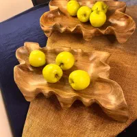 کاسه میوه  و اجیل خوری لبه چین دار