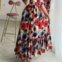 ماکسی جنس نخی قواره بزرگ
