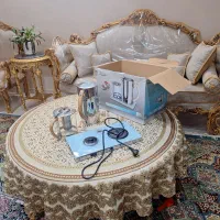 چای ساز .کتری استیل و قوری پریکس