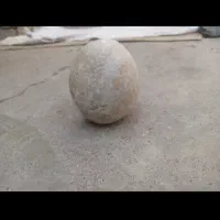 سنگ شبیه تخم مرغ