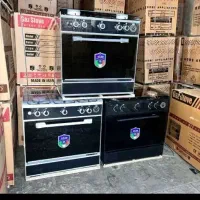 اجاق گاز فلزی مدل رویه لعابی کد8020جدید ولوم پایین