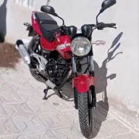 متور سیکلت پالس قرمز 180
