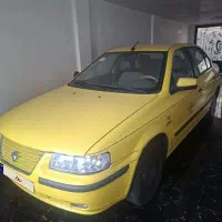 تاکسی سمند زرد EF7 پایه گاز سوز شرکتی مدل ۱۴۰۰