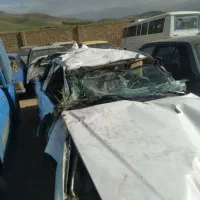 پژو پارس تصادفی
