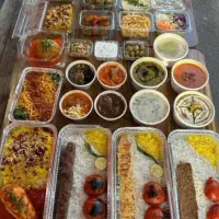 زرشک پلو، ماکارونی،جوجه کباب