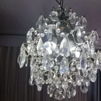 دوعدد لوستر کریستال اصل خارجی