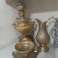 سماور طلایی برقی