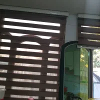 پرده زبرا دو عدد