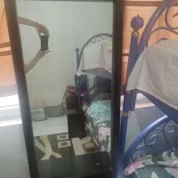 میز آینه به همراه آینه
