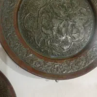 دیوارکوب مسی دستکوب قدیمی