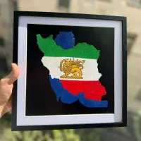 نماد ایرانی . تابلو نقاشی