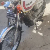 موتورسیکلت کبیر 150 CG مدل 92 پلاک ملی بنام