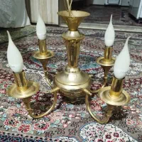 لوستر ۴ شاخه برنز